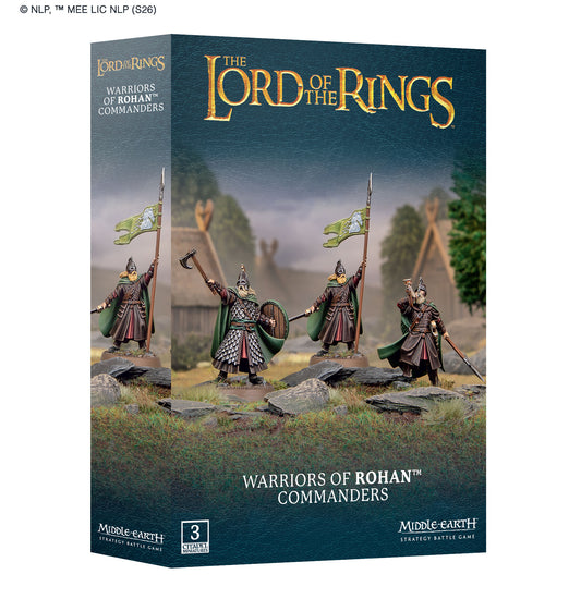 Middle-Earth Sbg: Warriors Of Rohan Commanders Middle-Earth SBG: WARRIORS OF ROHAN COMMANDERS