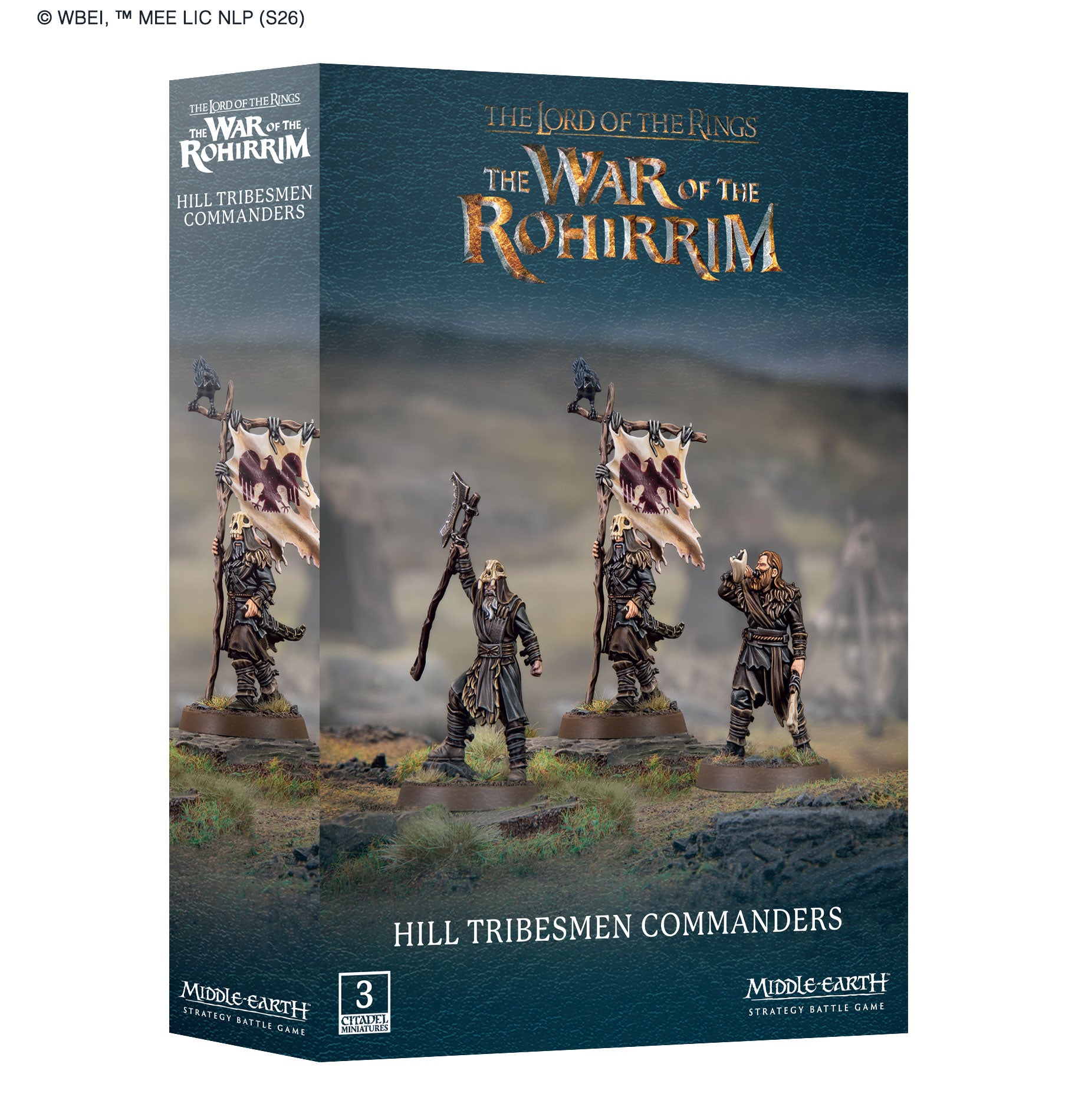 Middle-Earth Sbg: Hill Tribesmen Commanders Middle-Earth SBG: HILL TRIBESMEN COMMANDERS