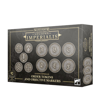[PREPEDIDO] Legions Imperialis: Order Tokens And Objectives Markers
