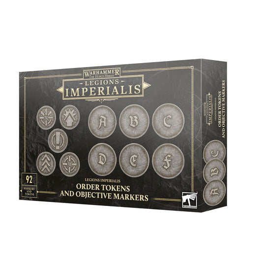 [PREPEDIDO] Legions Imperialis: Order Tokens And Objectives Markers