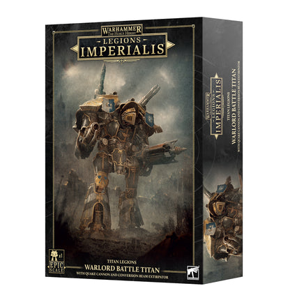Legions Imperialis: Warlord Titan -Quake Cannon & Conversion Beam Extirpator Legions Imperialis: Warlord Titan -Quake Cannon & Conversion Beam Extirpator