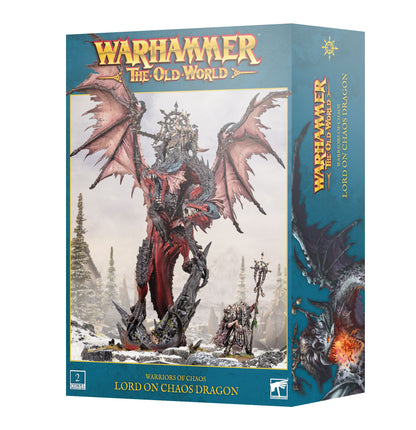 Warriors Of Chaos: Lord On Chaos Dragon Viejo Mundo, Warhammer Fantasy, Guerreros del Caos