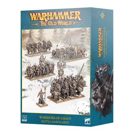 Warriors Of Chaos: Battle March Army Viejo Mundo, Warhammer Fantasy, Guerreros del Caos