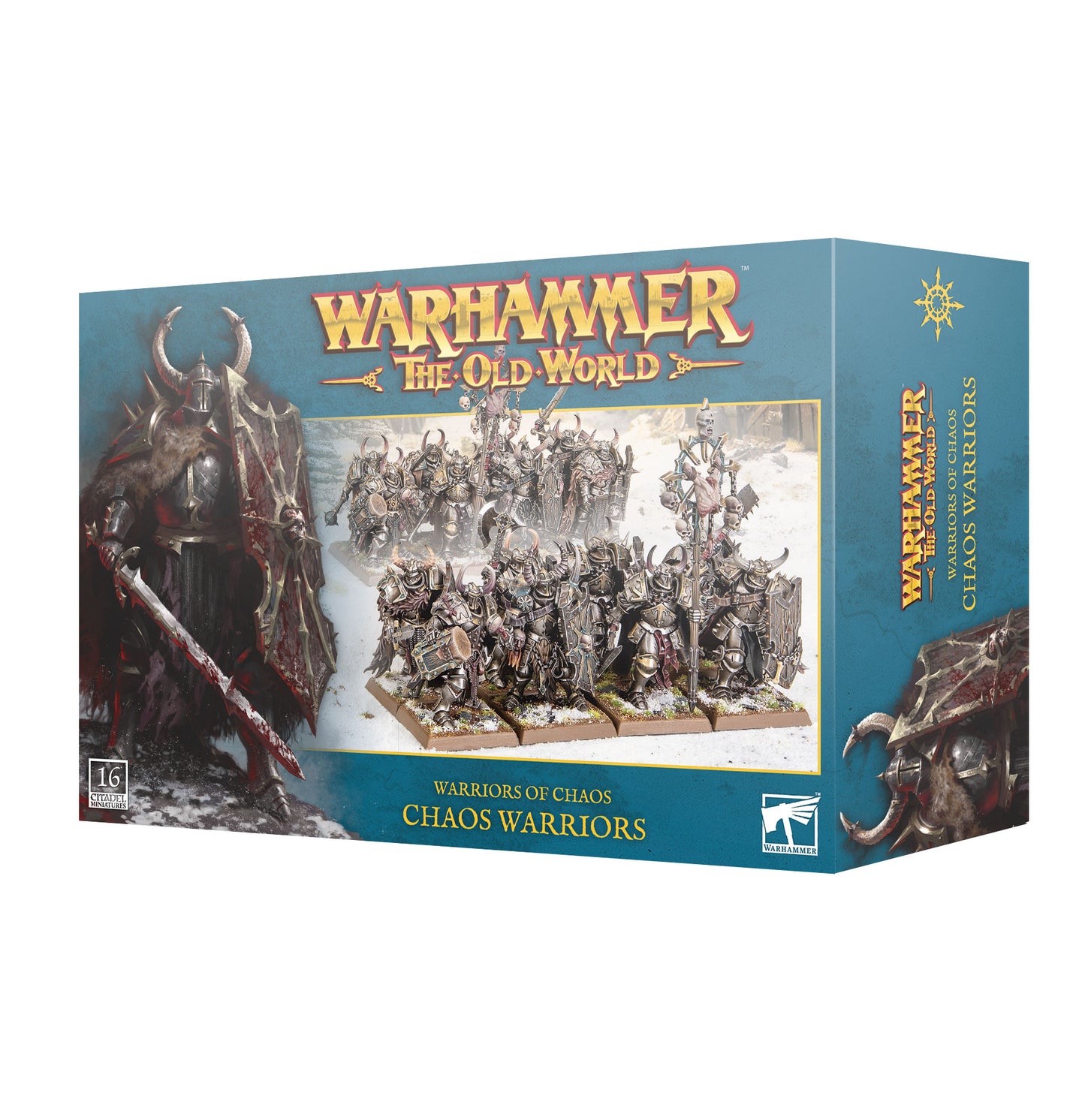 Warriors Of Chaos: Chaos Warriors Viejo Mundo, Warhammer Fantasy, Guerreros del Caos