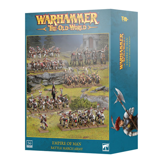 Empire Of Man: Battle March Army Imperio de los Hombres, Warhammer