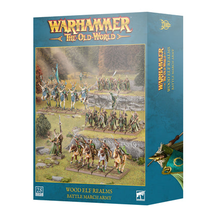 Wood Elf Realms: Battle March Army Elfos Silvanos, Warhammer