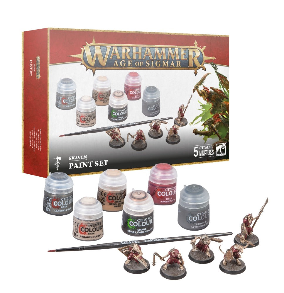 Age of Sigmar: Set de Pinturas y Herramientas