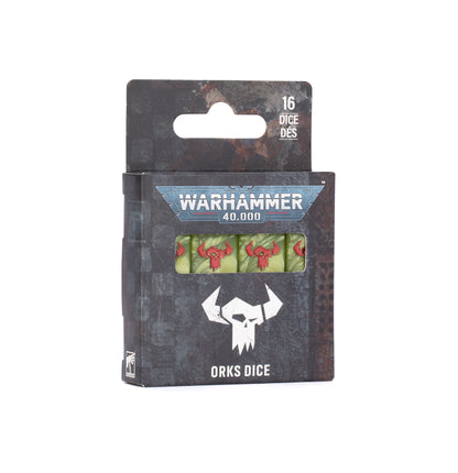 Orks: Set De Dados , Orkos Warhammer 40000 Dice Set