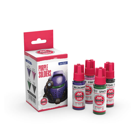 [PREPEDIDO] Purple Soldiers (Quick Gen Set)