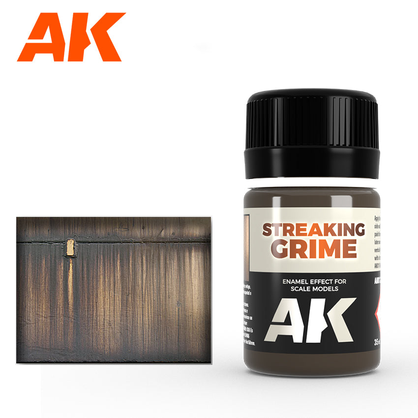 Suciedad escurrida / Streaking grime