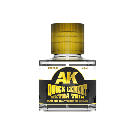 Quick Cement Ectra Thin (pegamento para plástico)