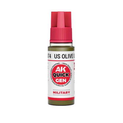 Us Olive Uniform 18 Ml - Quick Gen