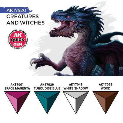[PREPEDIDO] Creatures And Witches (Quick Gen Set)