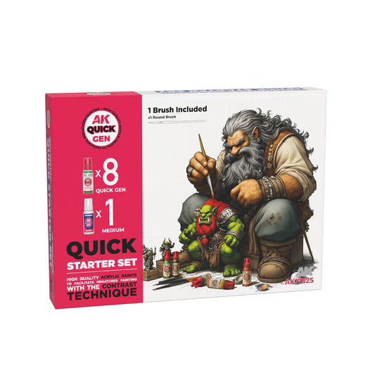 [PREPEDIDO] Quick Starter (Quick Gen Set) (1 Brush)