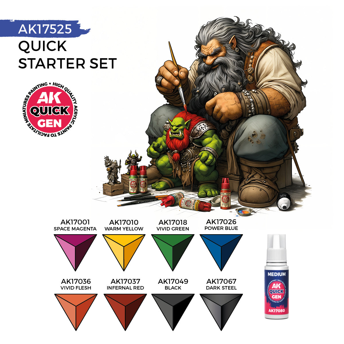 Quick Starter (Quick Gen Set) (1 Brush)