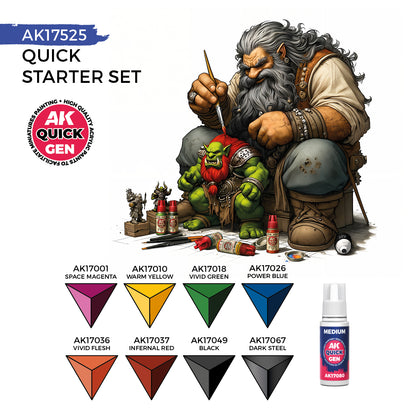 Quick Starter (Quick Gen Set) (1 Brush)
