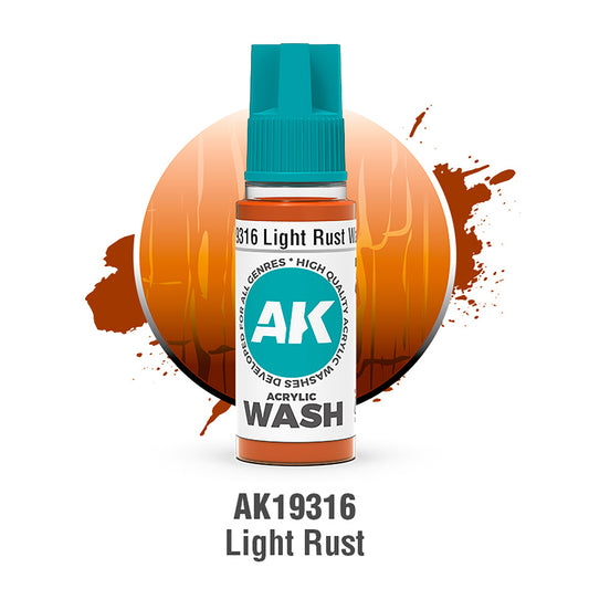 Light Rust Wash 18Ml - Acrylic Washes