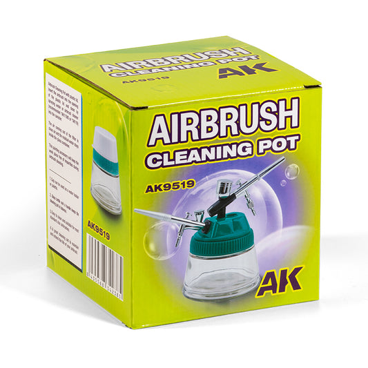 Airbrush cleaning pot / Bote de limpieza para aerógrafo