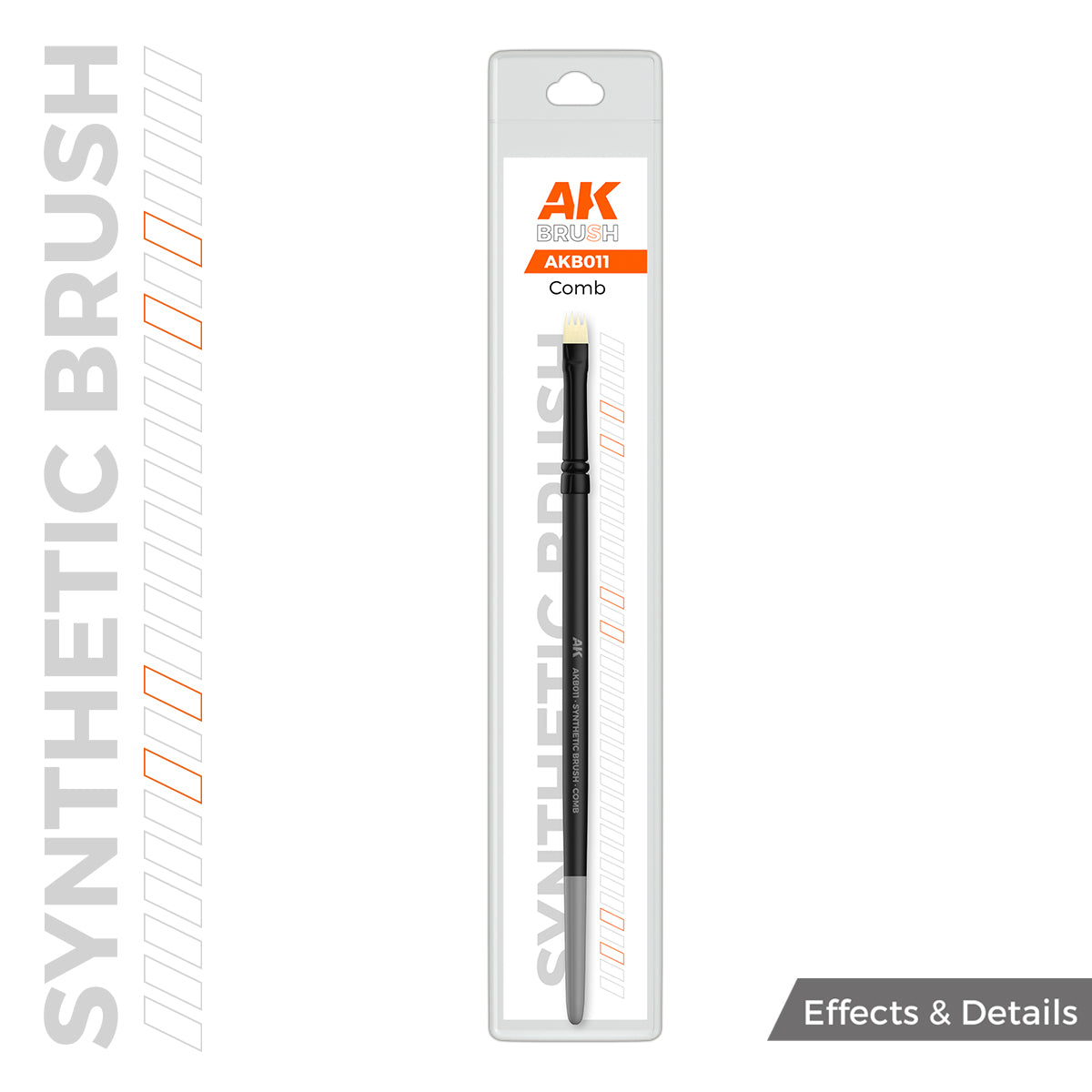 Ak Synthetic Brush - Comb