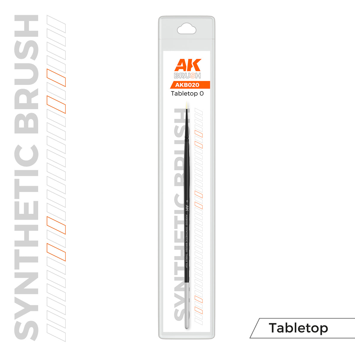 Ak Synthetic Tabletop Brush - 0