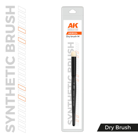 Ak Synthetic Dry Brush - M