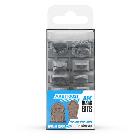 Tumbstones - Basing Bits 14 Pieces