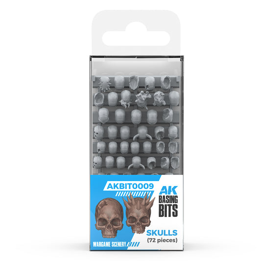 Skulls - Basing Bits 72 Pieces