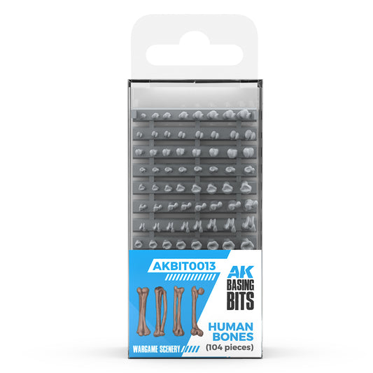 Human Bones - Basing Bits 120 Pieces
