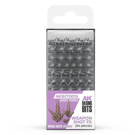 Weapons Shot Fx - Basing Bits 54 Pieces