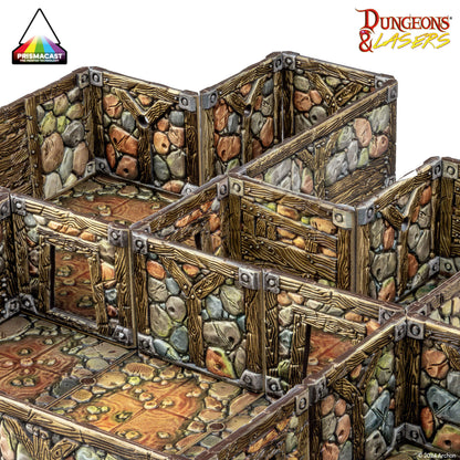 Dungeons & Lasers: Abandoned Mines: Pre-Painted