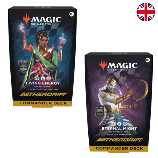 [PREPEDIDO] Aetherdrift - Set completo de mazos de commander (Inglés)