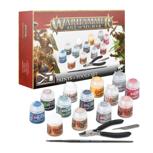 Age of Sigmar: Set de Pinturas y Herramientas