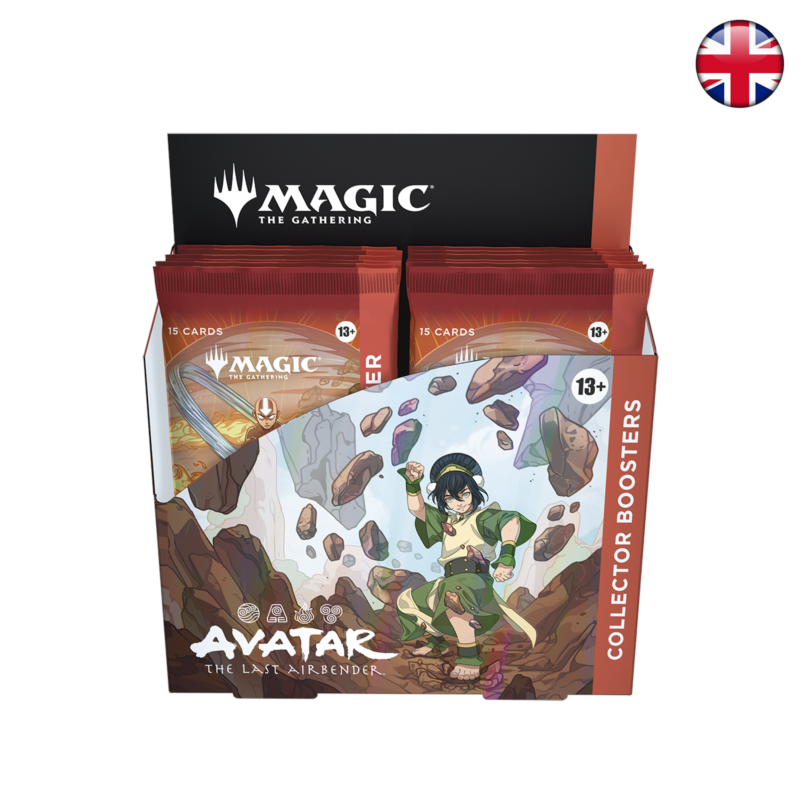 [PREPEDIDO] Avatar: la leyenda de Aang - Caja de sobres de coleccionista (Inglés)