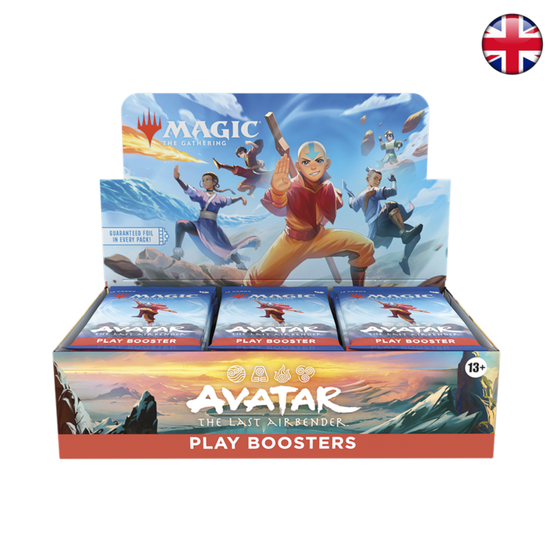 [PREPEDIDO] Avatar: la leyenda de Aang - Caja de sobres de juego (Inglés)