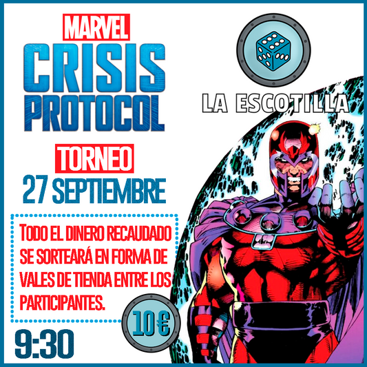 [EVENTO] Torneo Mensual Marvel Crisis Protocol - 27 de Septiembre a las 9:30h