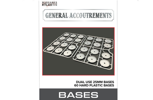 General Accoutrements - 25mm Dual Use Bases