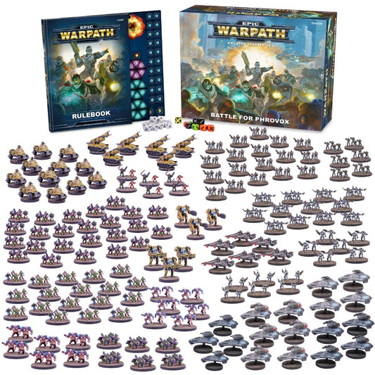 [PREPEDIDO] Epic Warpath: Battle For Phrovox 2 Player Starter Set