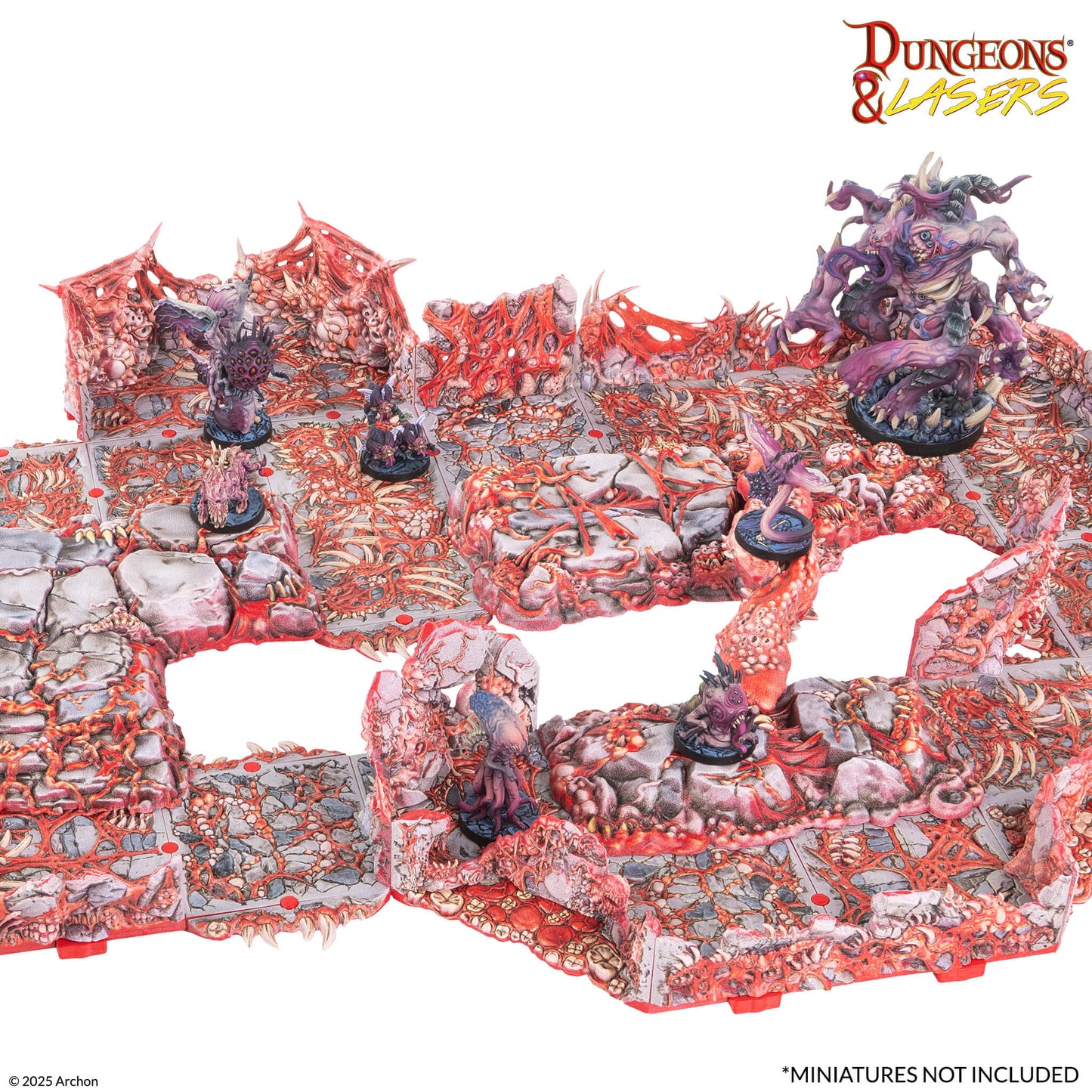 Dungeons & Lasers: Belly of the Beast Pre-painted