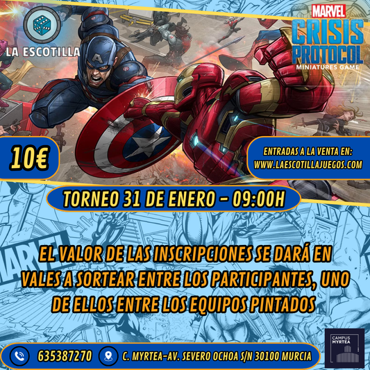 [EVENTO] Torneo MCP - 31 de Enero a las 09:00h