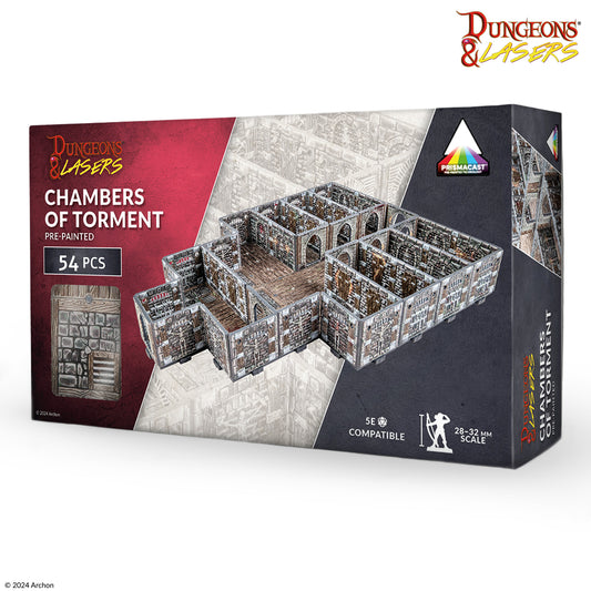 Dungeons & Lasers: Chambers Of Torment: Pre-Painted