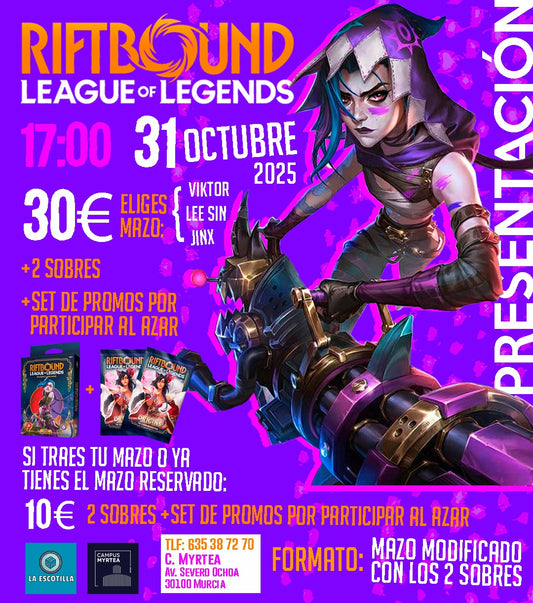 [EVENTO] Presentación Riftbound Origins 31 Octubre