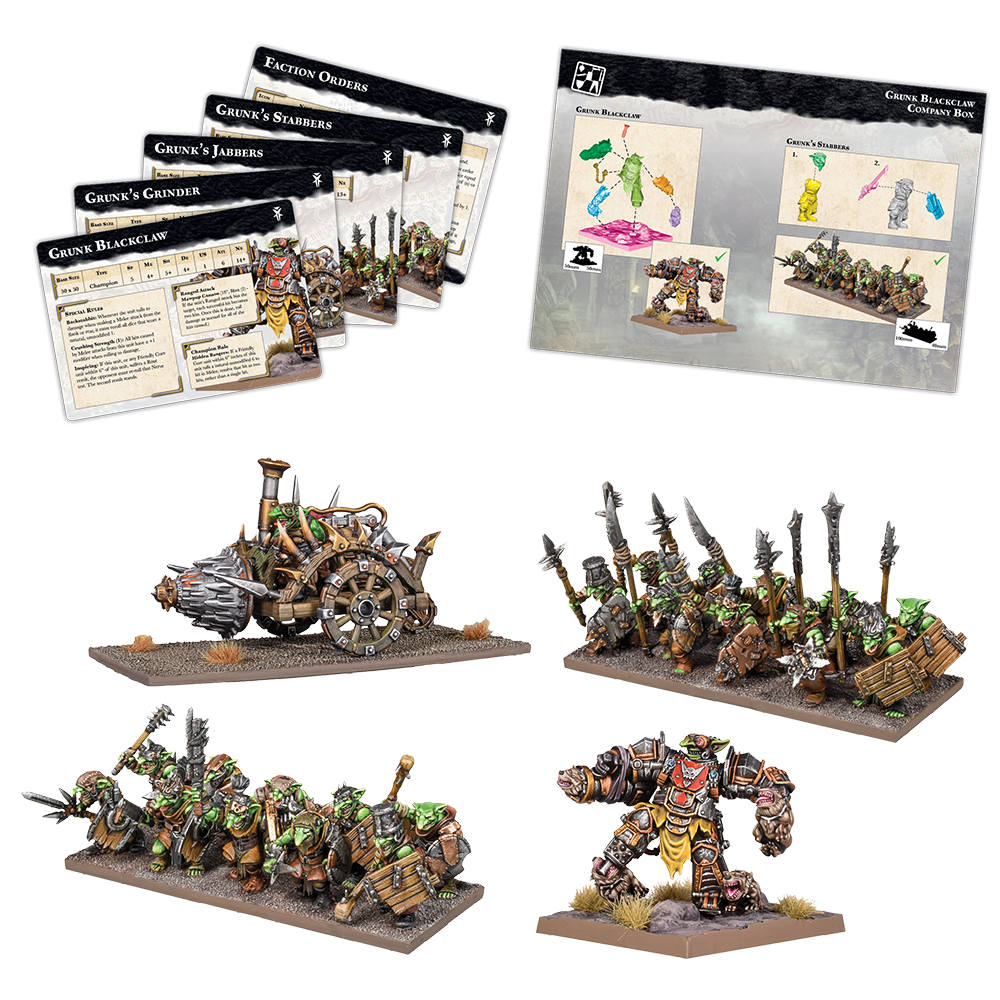 KoW: Champions Grunk Blackclaw Company Box