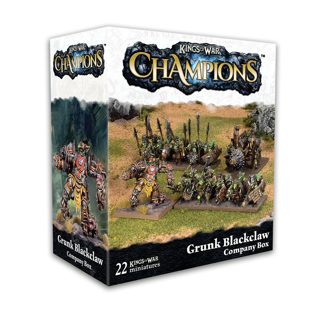 KoW: Champions Grunk Blackclaw Company Box
