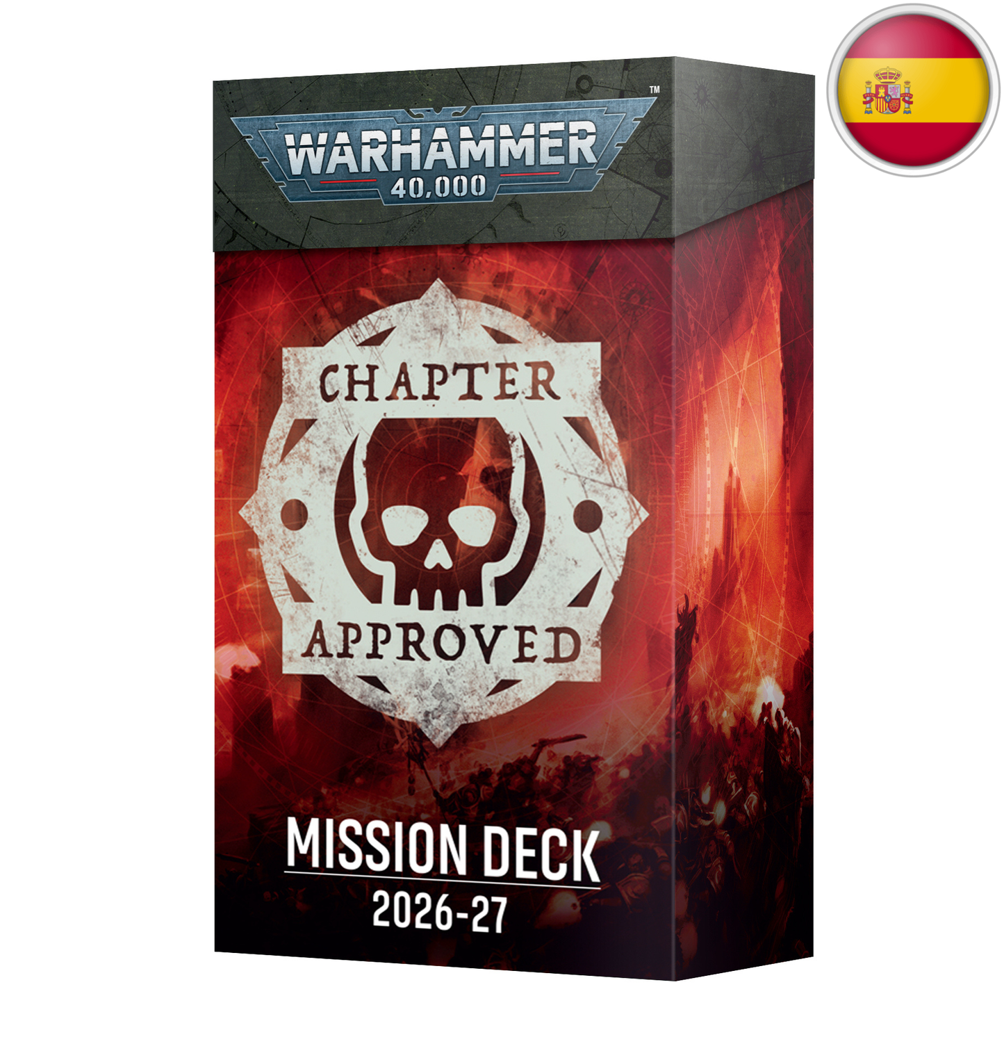 [PREPEDIDO] Warhammer 40000: Aprobado Capitulo, Mazo De Misiones 2026 (Español)