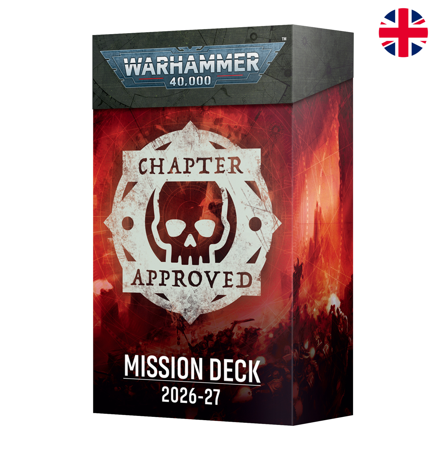 [PREPEDIDO] Warhammer 40000: Chapter Approved Mission Deck 2026 (English)