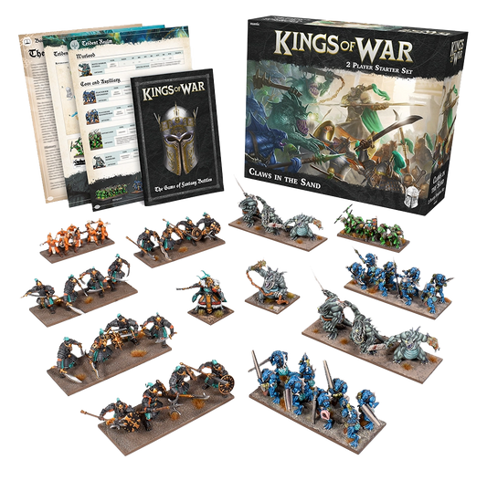 [PREPEDIDO] Kings Of War: Claws In The Sand 2 Players Starter Set