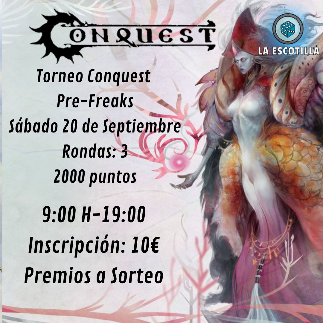 [EVENTO] Torneo Conquest Pre-Freaks 20 Septiembre