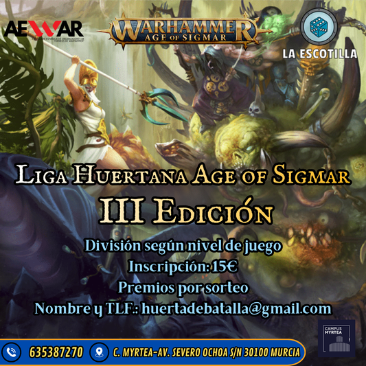 [EVENTO] Liga Huertana Age of Sigmar III Edición