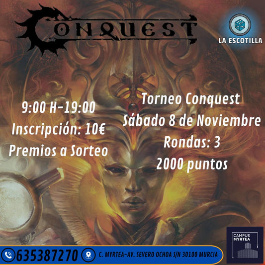 [EVENTO] Torneo Conquest 8 de Noviembre