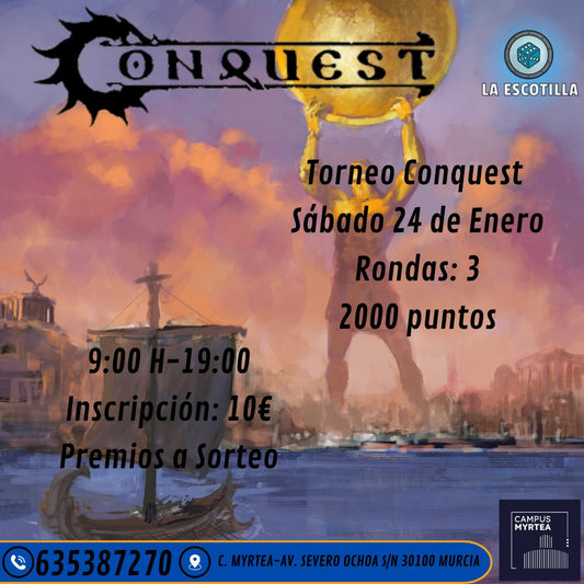 [EVENTO] Torneo Conquest 24 de Enero